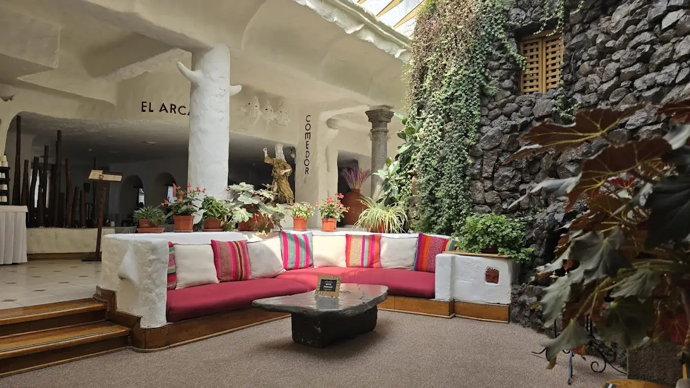 Área de descanso del Hotel San Agustín