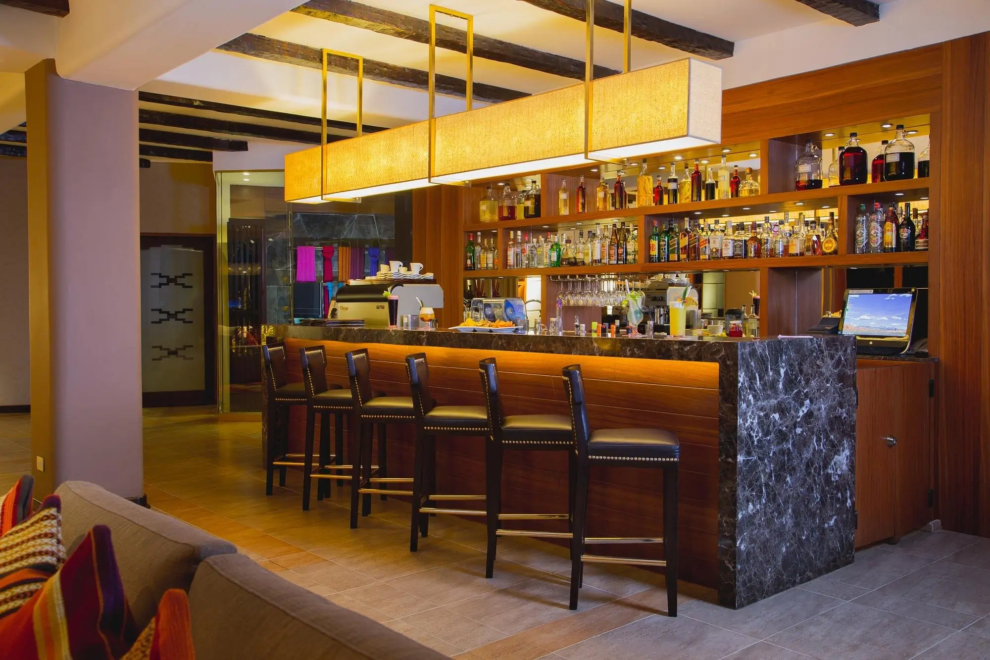 Bar del hotel Sumaq Machu Picchu Hotel