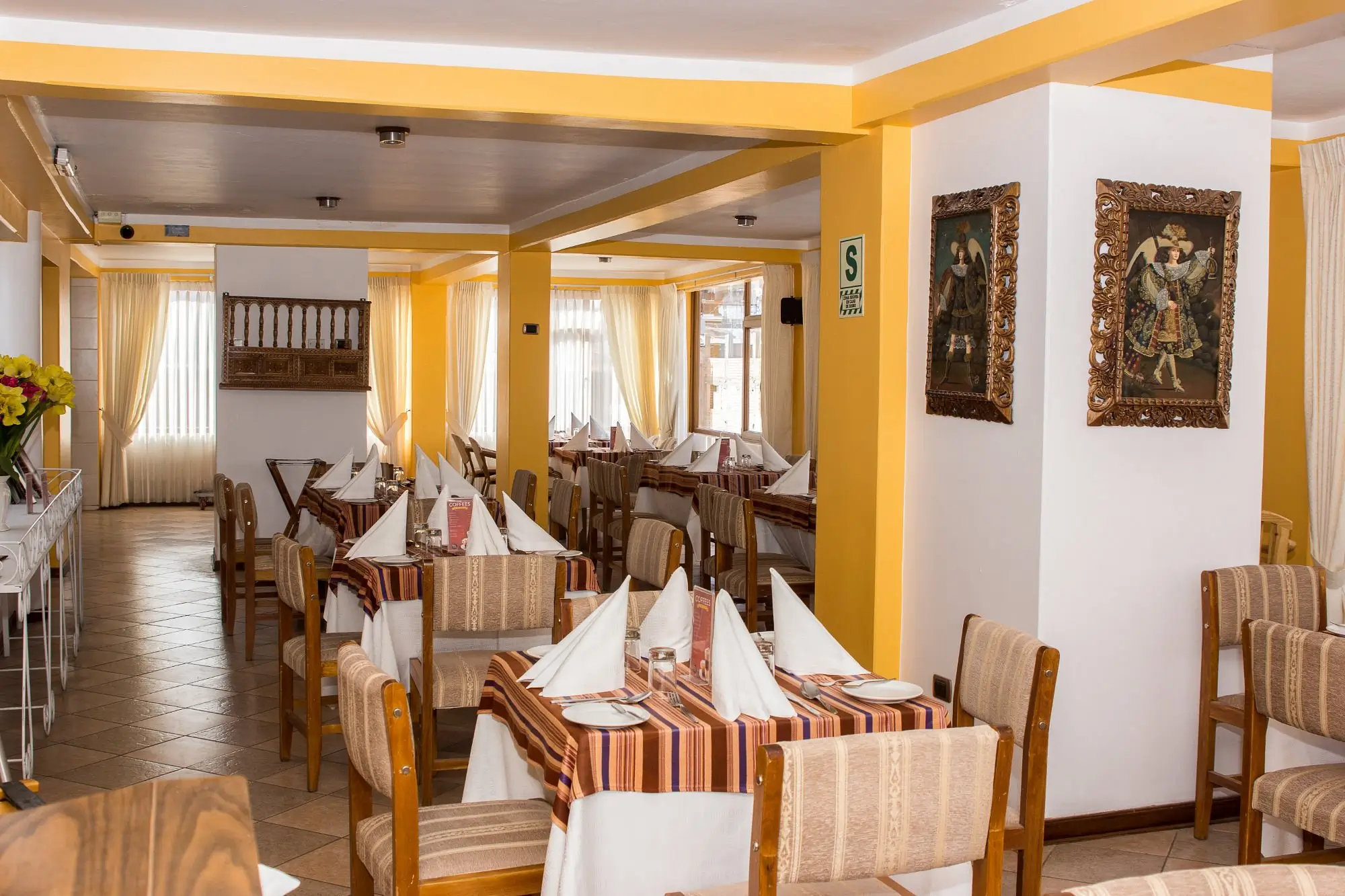 Comedor del Hotel Hacienda Puno