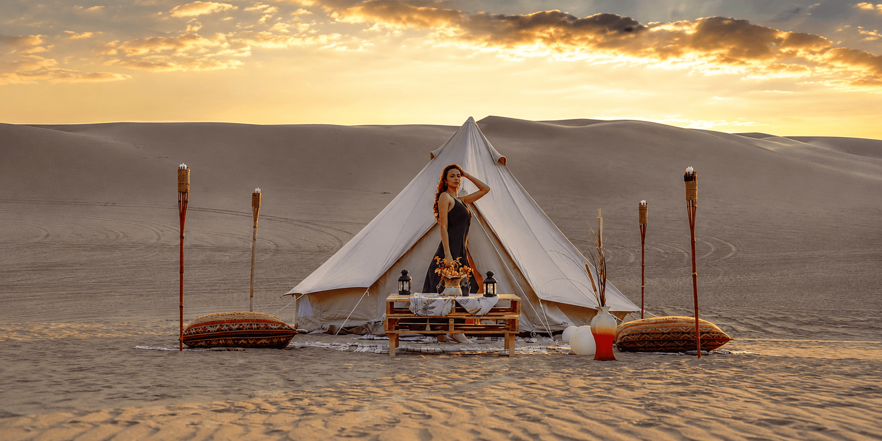 Glamping en el Desierto de Huacachina 2 Días | 1 Noche