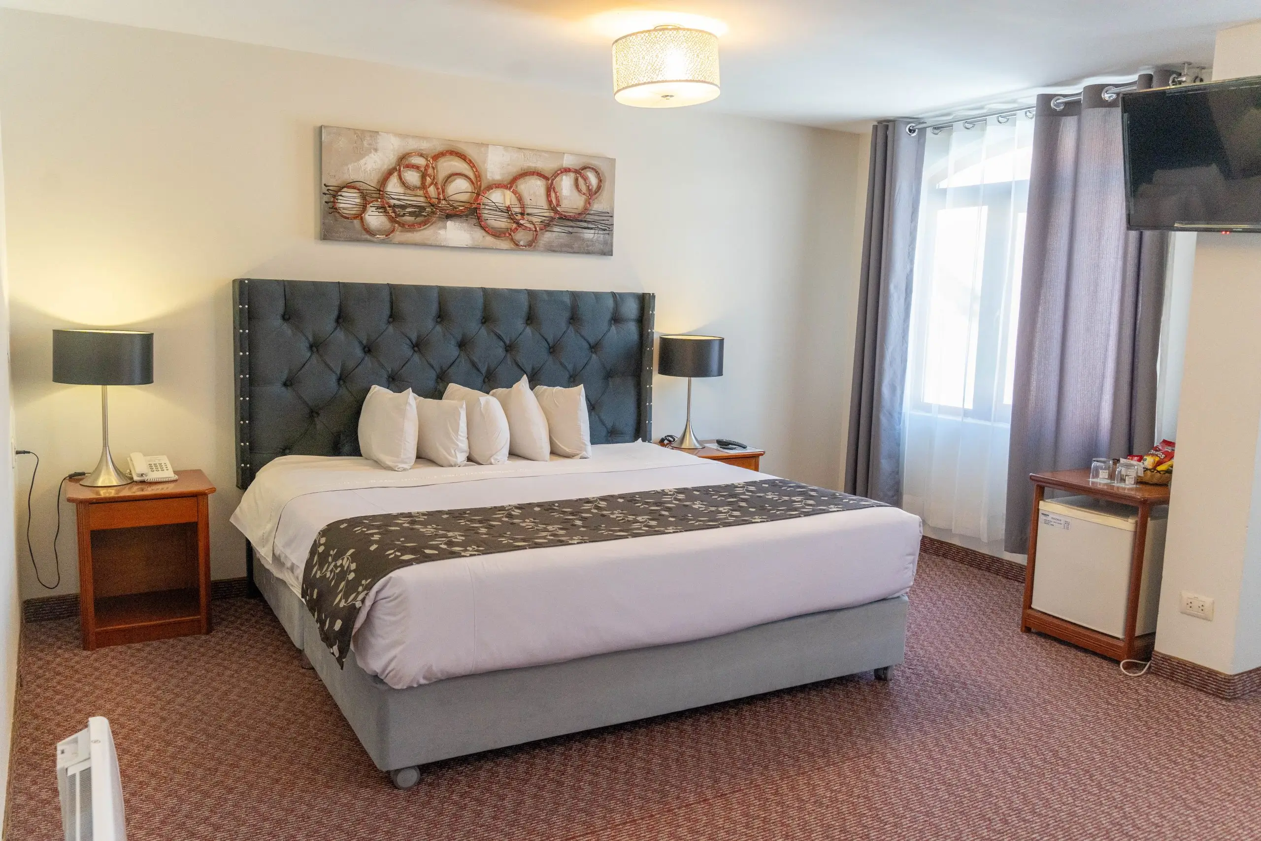 Habitación Matrimonial del hotel Casona Plaza Puno