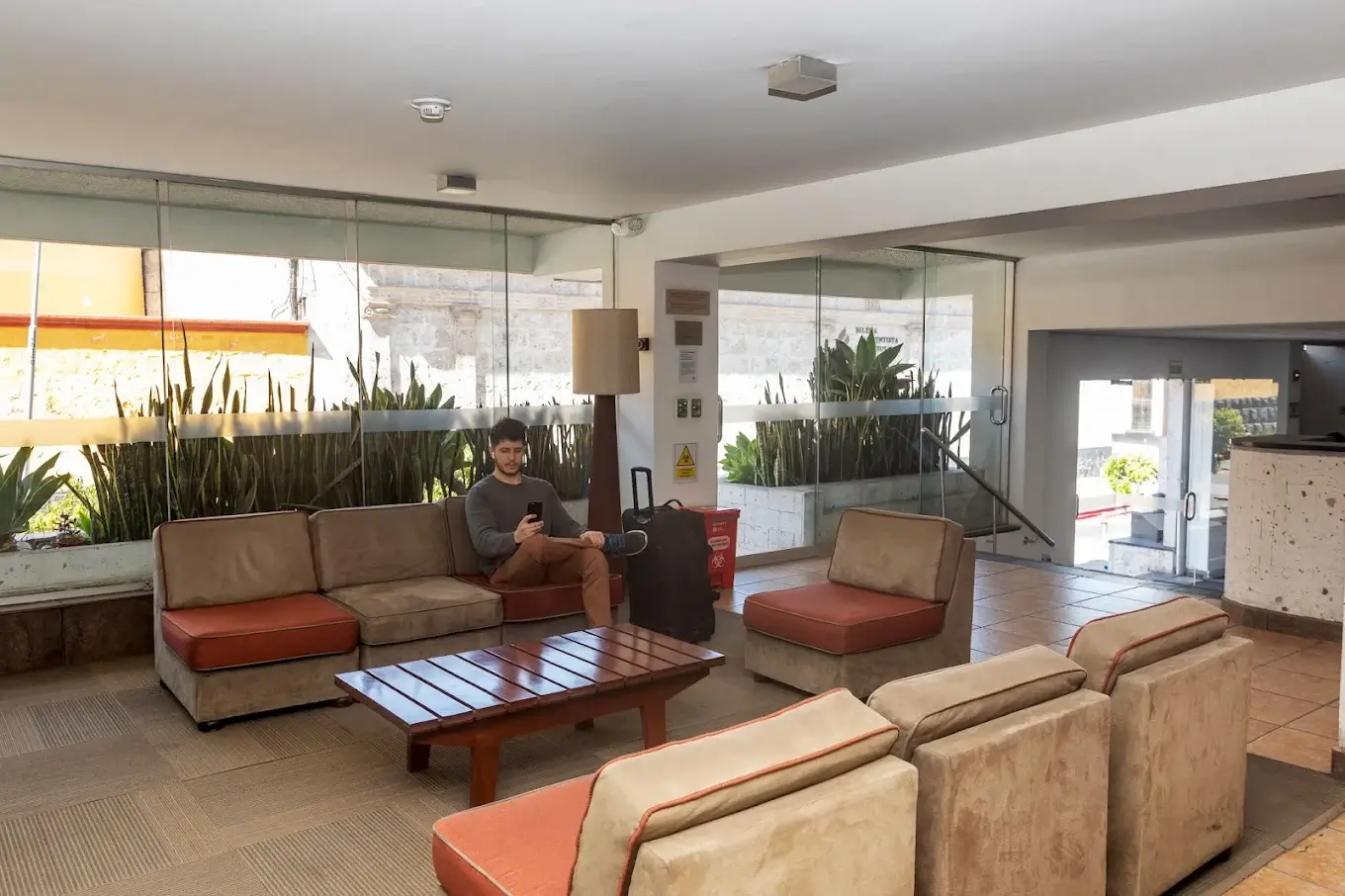 Lobby del Casa Andina Standard Arequipa