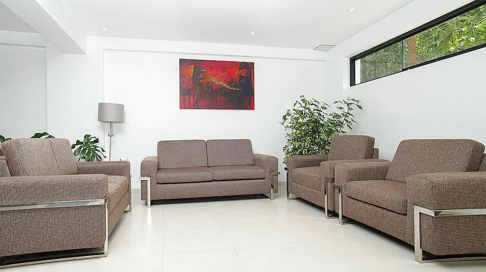 Lobby del hotel Golden Sunrise Machupicchu