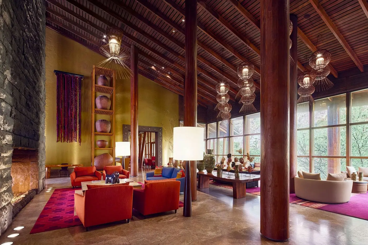 Lobby del hotel Tambo del Inka, a Luxury Collection Resort & Spa
