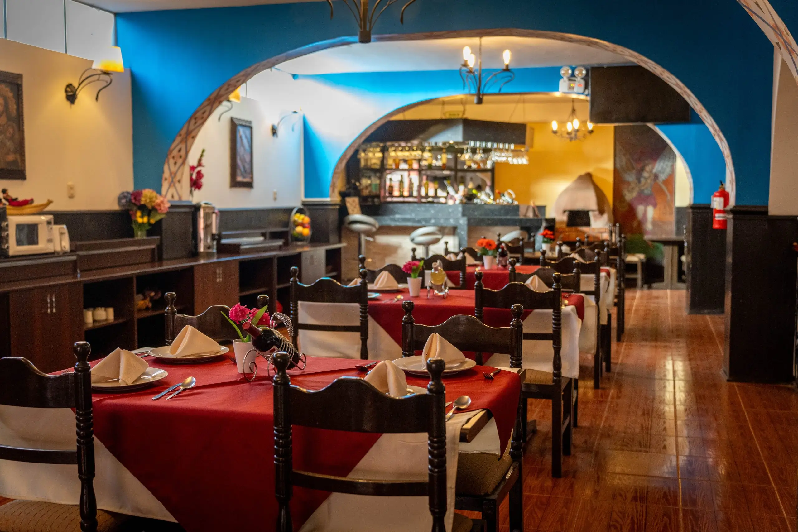 Restaurante del Casona Plaza Hotel Centro Puno