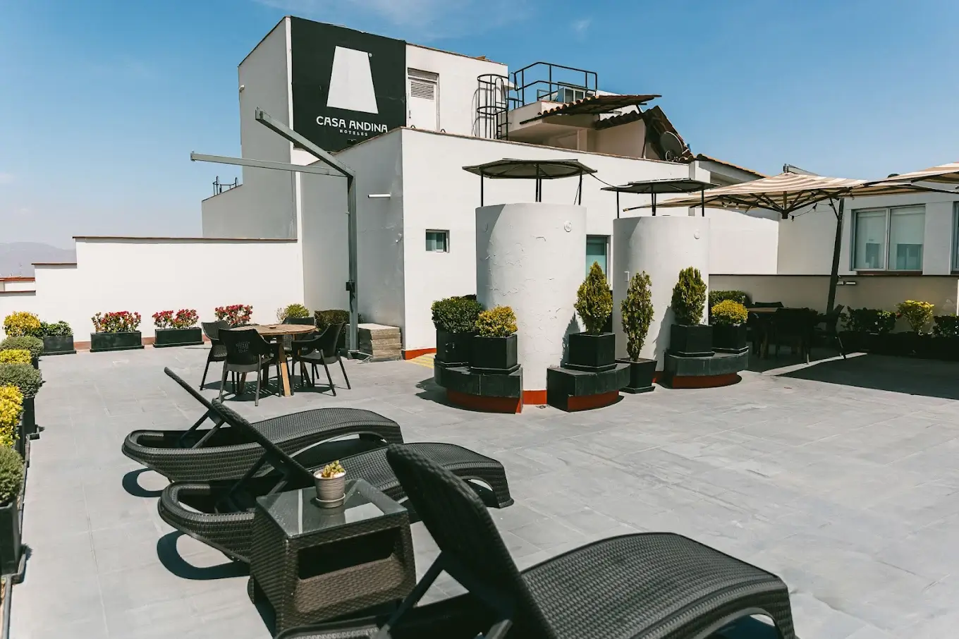 Terraza del Casa Andina Standard Arequip