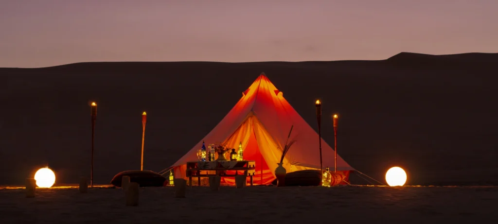 Glamping no Deserto de Huacachina 2 Dias | 1 Noite