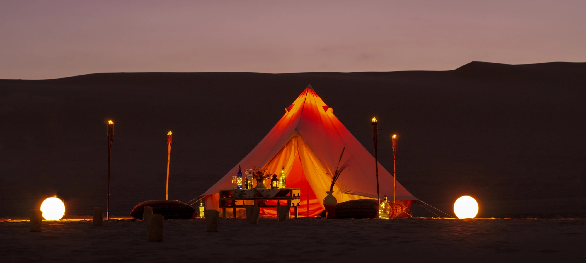Glamping no Deserto de Huacachina 2 Dias | 1 Noite