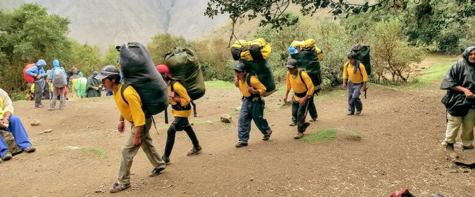 Porter en el Camino Inca